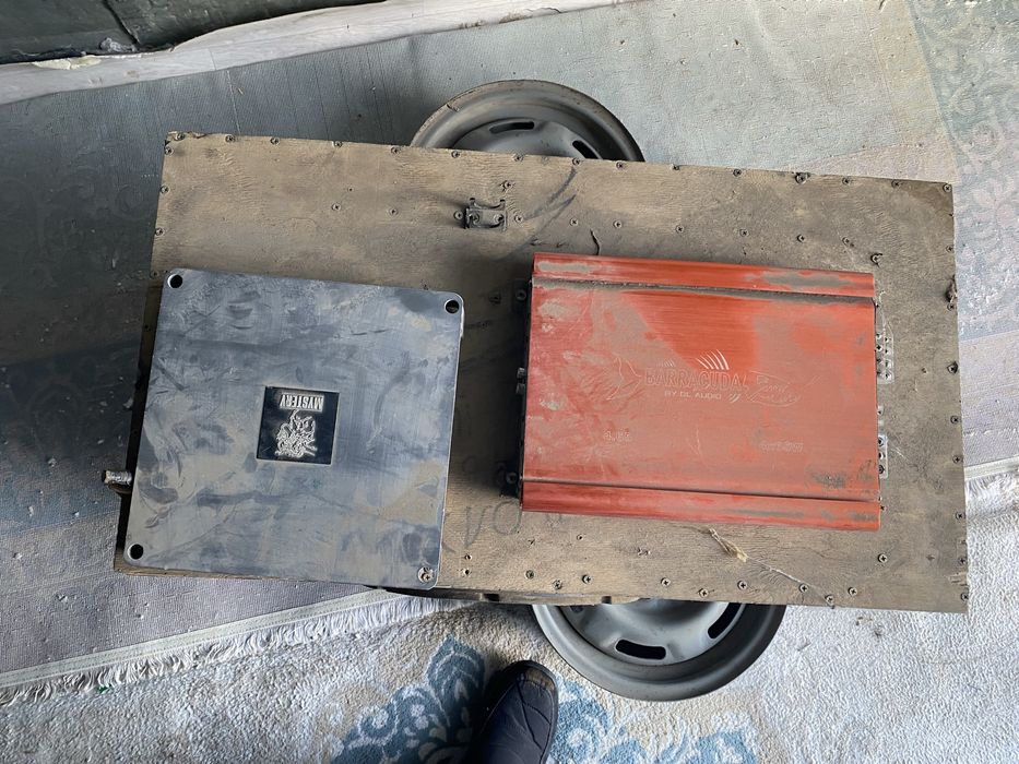 Саб с двумя усилителями!