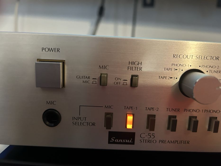 Vand preamplificator Sansui C55