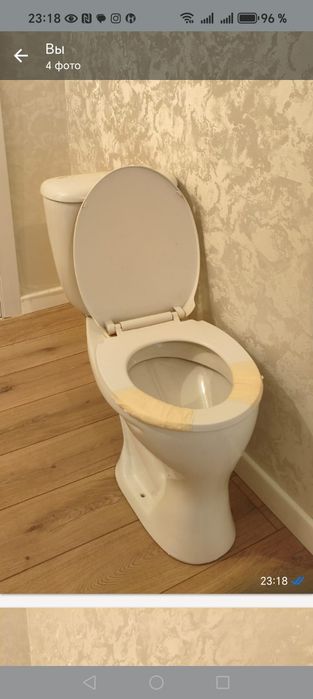 Унитаз в хорошем состоянии