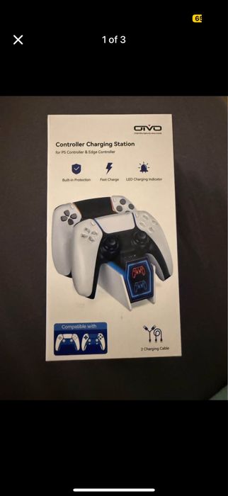 Зарядна станция за джойстици за PS 5