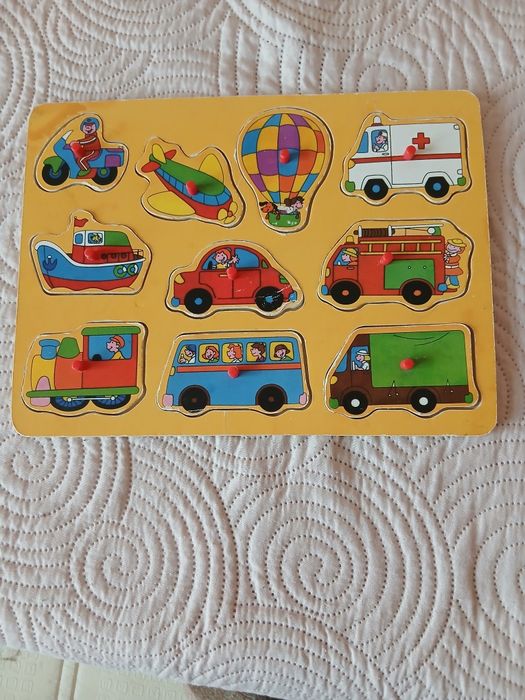 Детски дървени пъзели