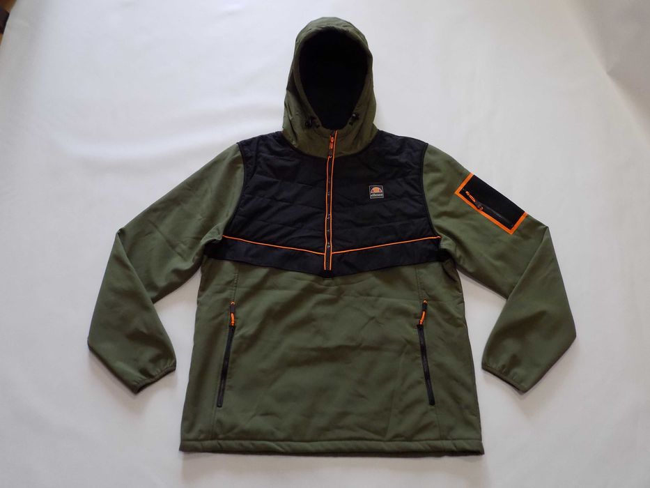 горнище ellesse яке суичър блуза екип ветровка анорак мъжко оригинал L