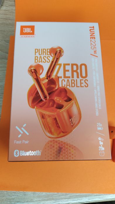 Слушалки JBL Tune 225tws Ghost Edition