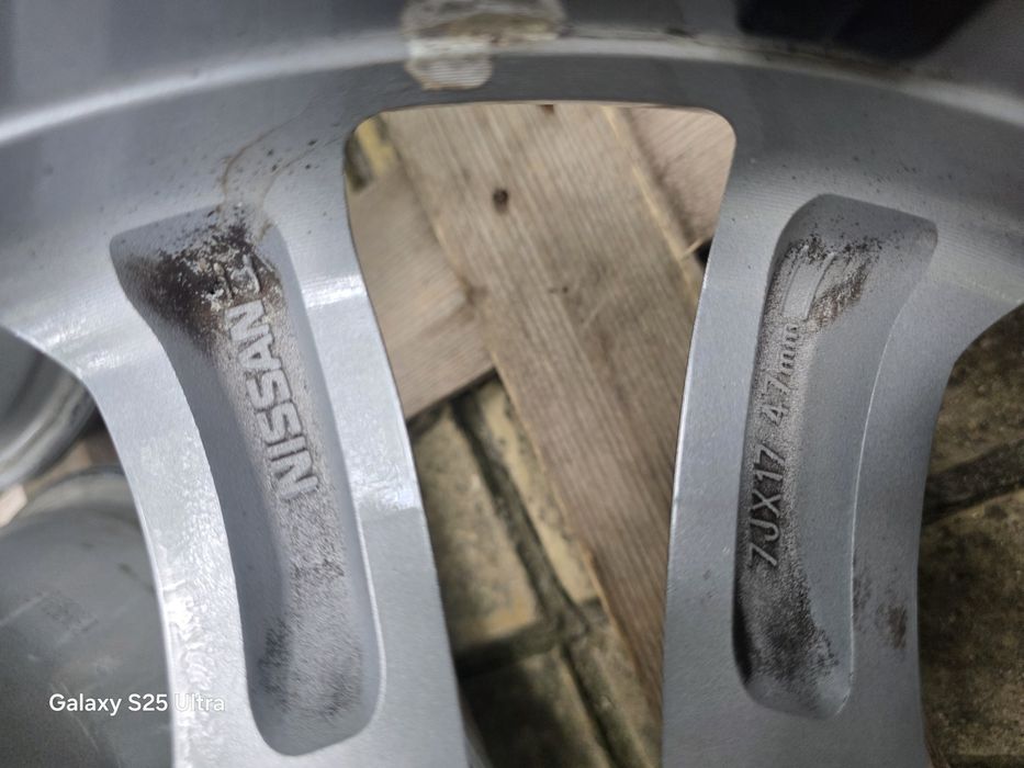 Лети джанти 17ки 5х114.3 Nissan