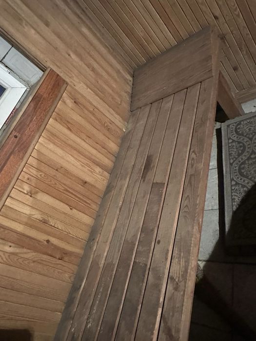 Обшивка для бани , лежак