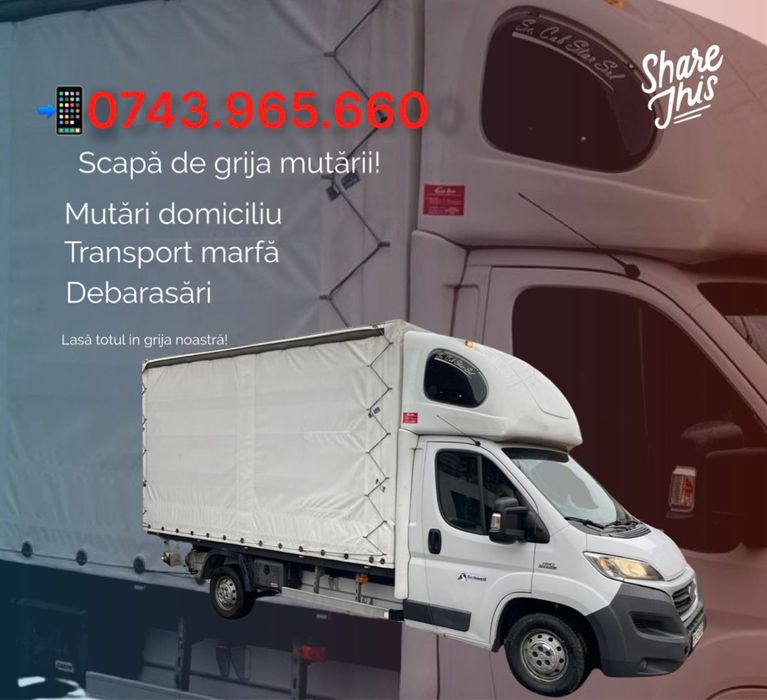 Transport ,Mutari ,Debarasari ,Marfa ,24/24H