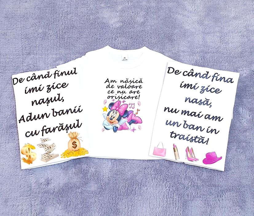 Tricouri personalizate cununie,domnișoare de onoare