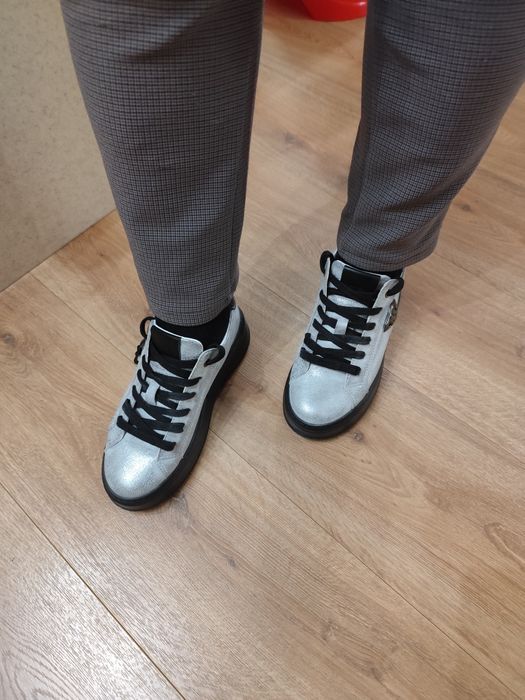 Дамски кожени ежедневни обувки