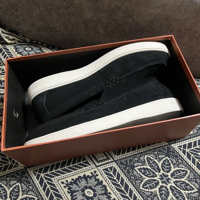 Лоферы замшевые ZARA