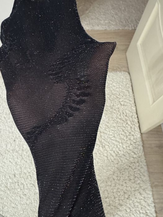 Колготки с блеском , с рисунком