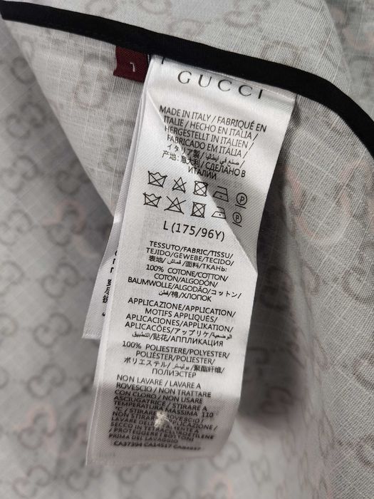 Лимитирана Риза Gucci Printed Cotton Ripstop (The Year of Snake)