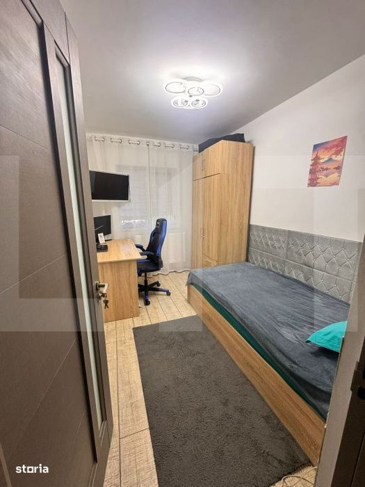 Apartament cu 3 camere decomandat - complet mobilat - zona Mall