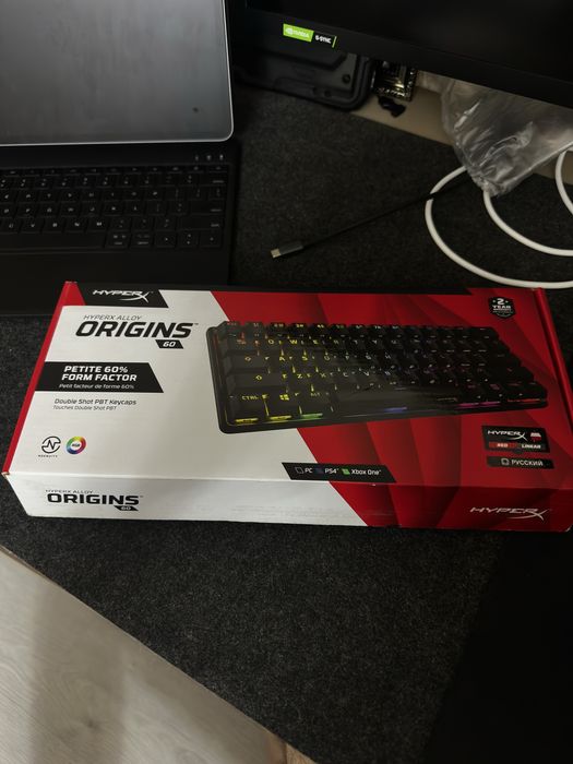 Клавиатура Hyperx alloy origins 60