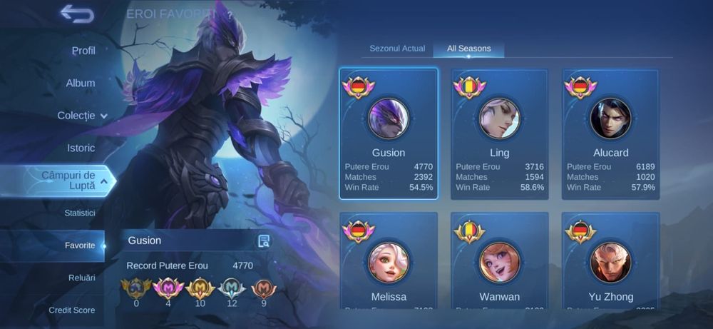 Vând Mobile Legends