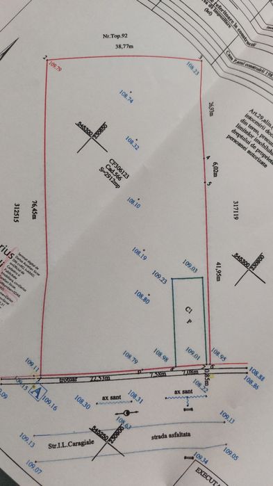 Teren / loc de casa în Santana