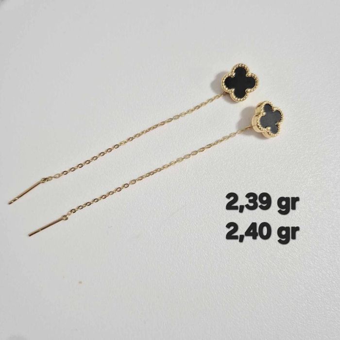 Cercei aur 14 k disponibile