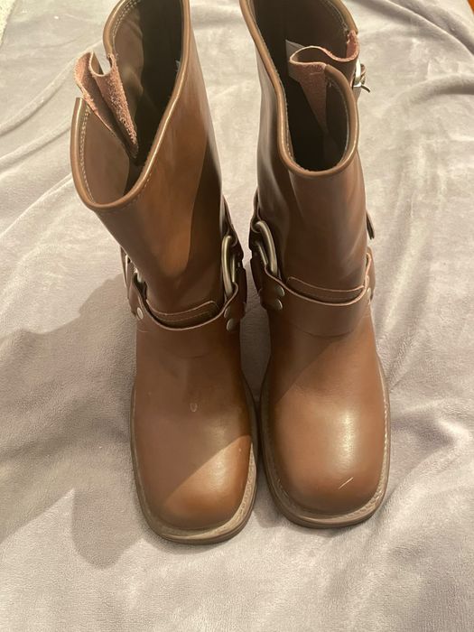 Осении сапоги miu miu