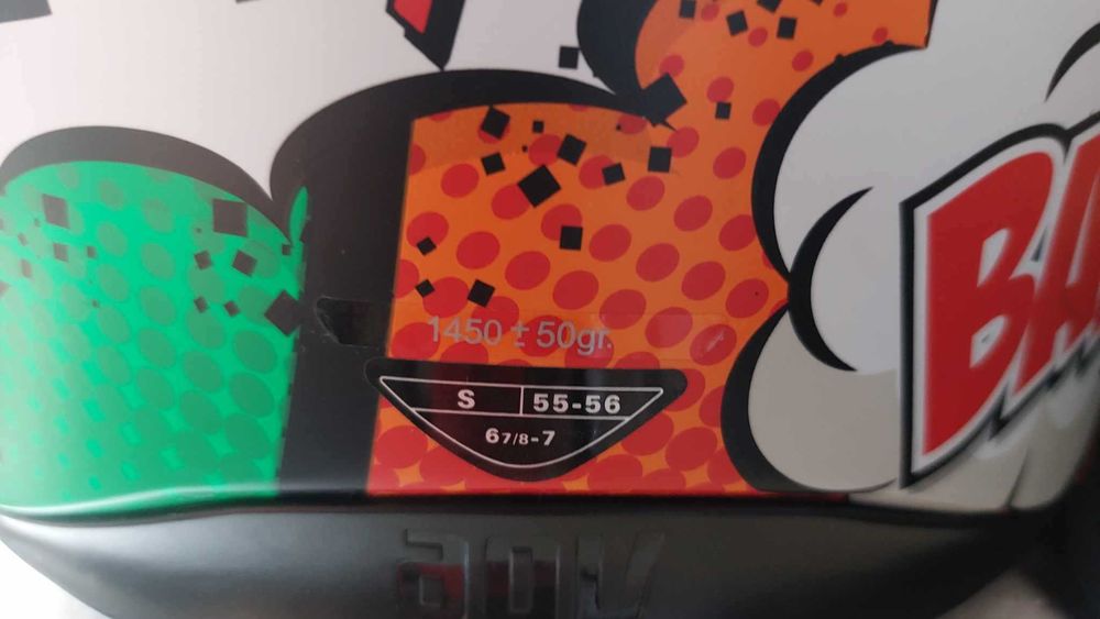 Mоторна каска AGV K3 SV BALOON MULTI размер S 55-56