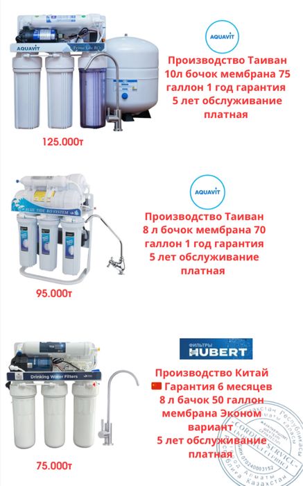 Ремонт фильтр для воды