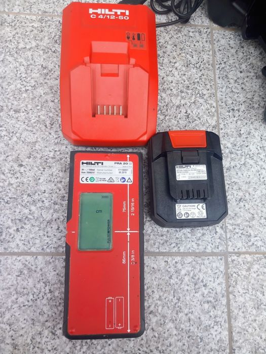 Ротационен лазерен нивелир Hilti PR 30-HVS A12