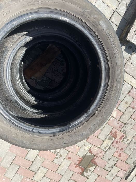 Летние хорошие шины 215/55/R17