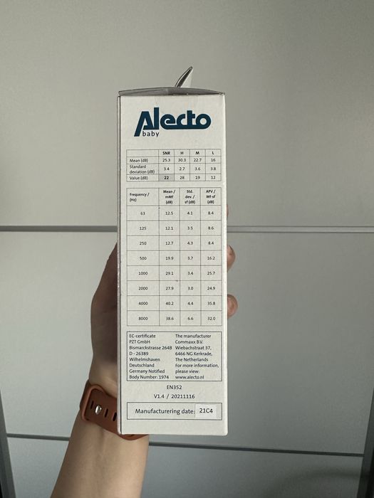 Нови антифони за бебе с ластик Alecto