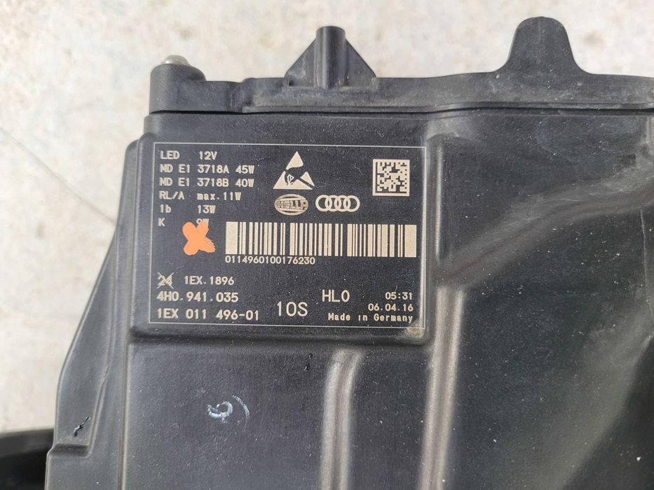 Ауди А8 Д4 Фейслифт Фар,Audi A8 D4 Facelift MATRIX Far