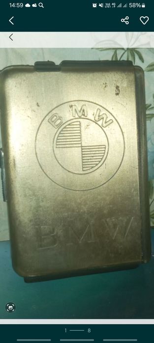 Зажигалка подсигар BMW в отличном состоянии