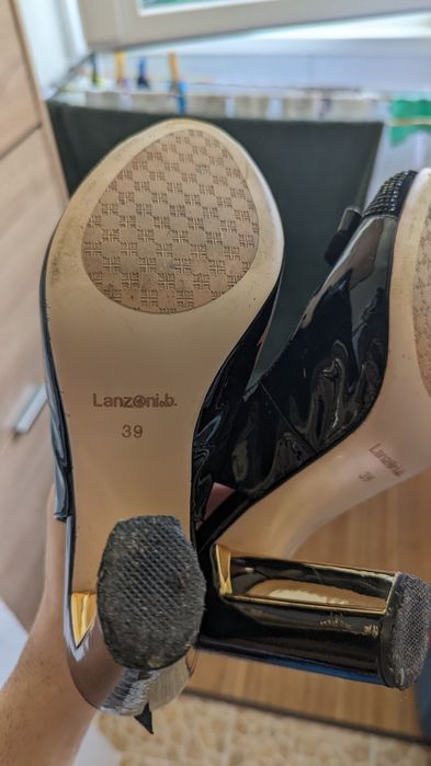 Sandale Lanzoni Damă 38/39 - toc 10cm