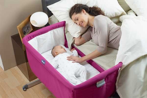 Бебешко сгъваемо легло Next 2 Me CHICCO