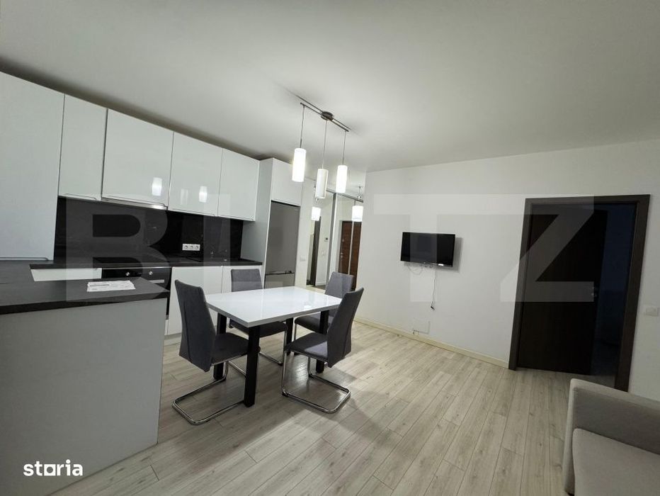 Apartament 3 camere, 59.50 mp, intermediar, debara, parcare, zona VIVO — fotografia 3
