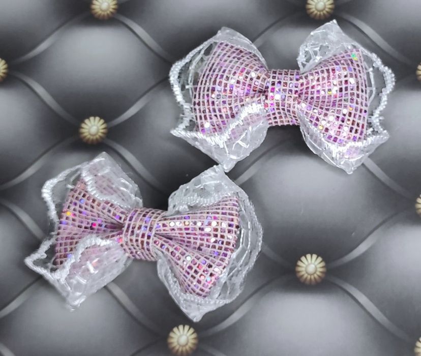 Бантики  резинке для волос