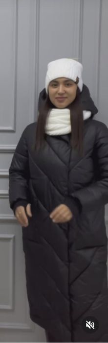 Зимний пуховик женский