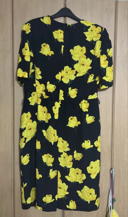 Rochie suoerba de vară galben cu negru