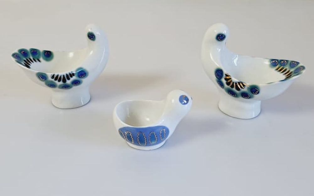 Фарфоровые солонки