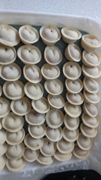 Пельмени и  манты.