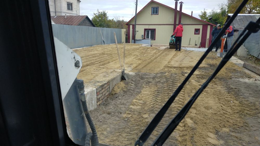 Услуги мини погрузчика