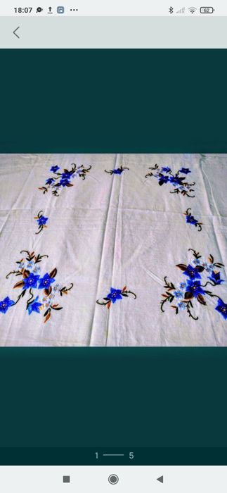 FĂȚĂ DE MASĂ tradițională, cusută în chilim