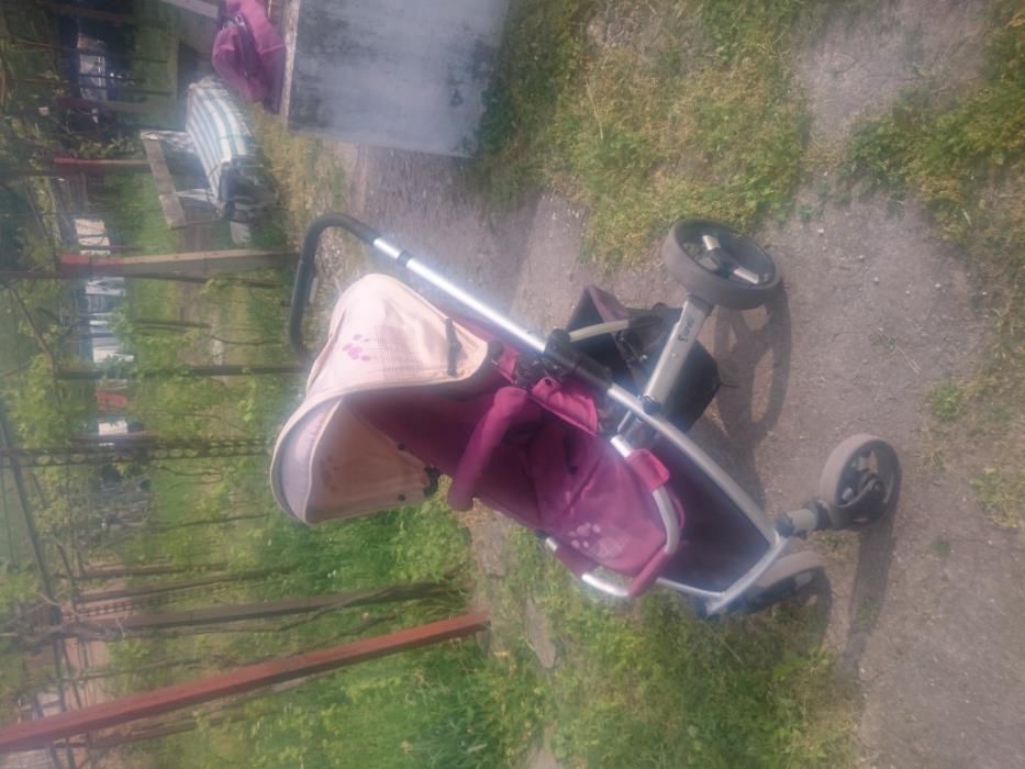 Комбинирана детска количка Лорели Карера 4 колела 2 в 1