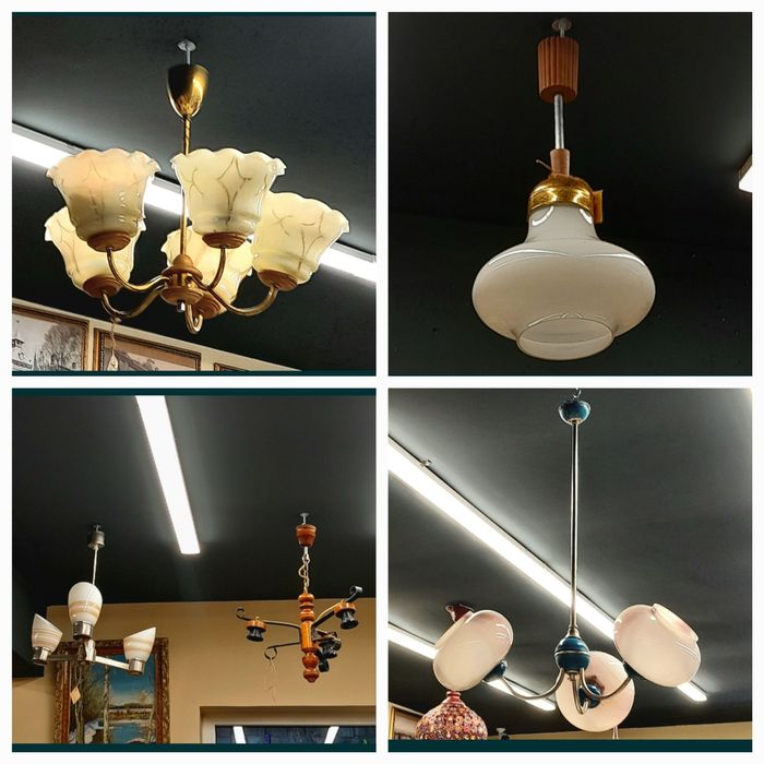 Люстры  эпохи СССР.