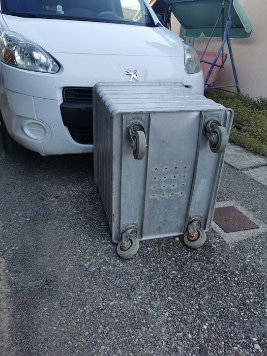 Zarges box cărucior aluminiu calitate de vârf ultra lejer 73x60x60cm