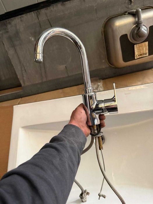 Lavoar și baterie chiuveta baie, GROHE, sanitare secon-hand