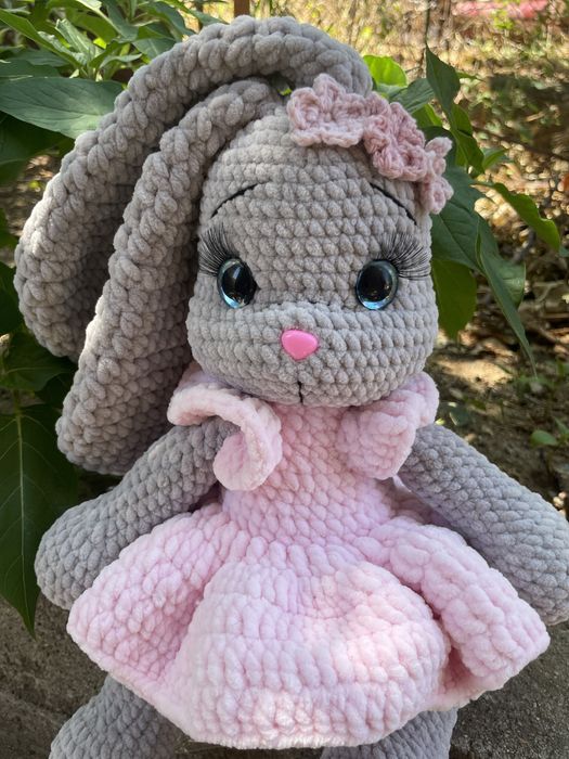 Зайче Ръчно плетено Амигуруми