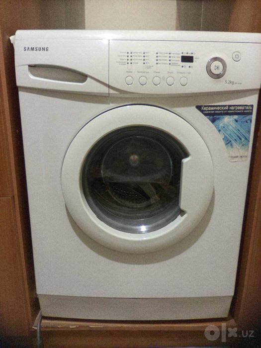 Стиральная машина Samsung, б/у, 5,2 кг.