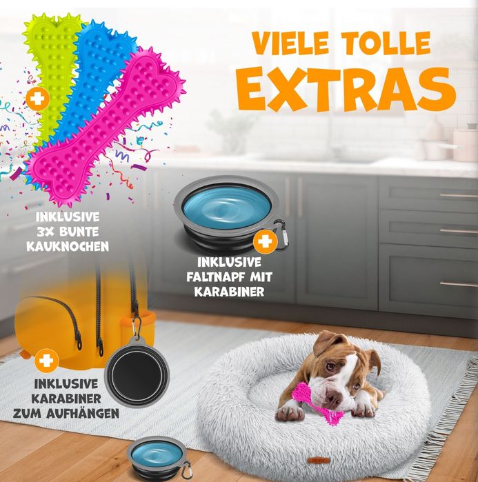 Кучешко / котешко легло, възглавница 100 см., Може да се пере, плюшена