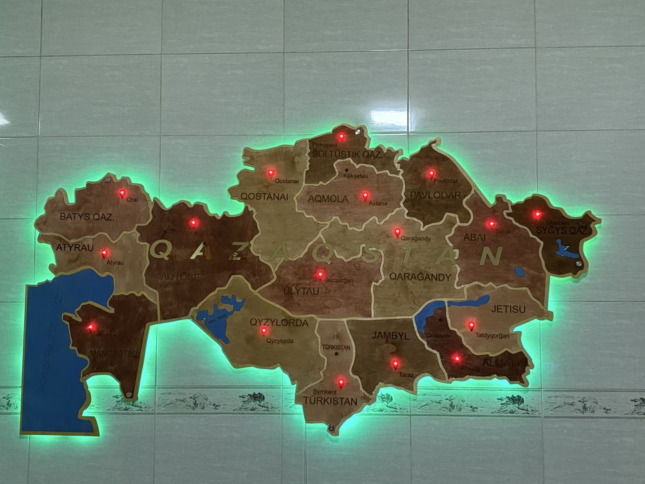 Карта Казахстана