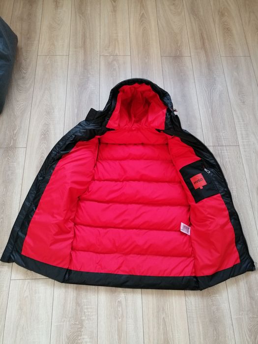 HUGO BOSS мъжка парка в черен цвят XL