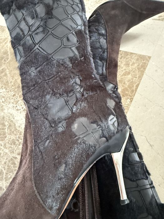 Сароги замша кожа р 39