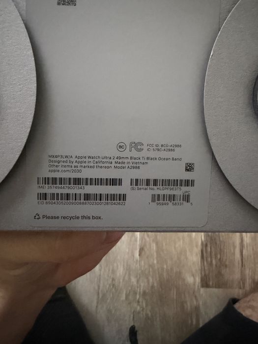 Apple Watch Ultra 2 Black Titanium