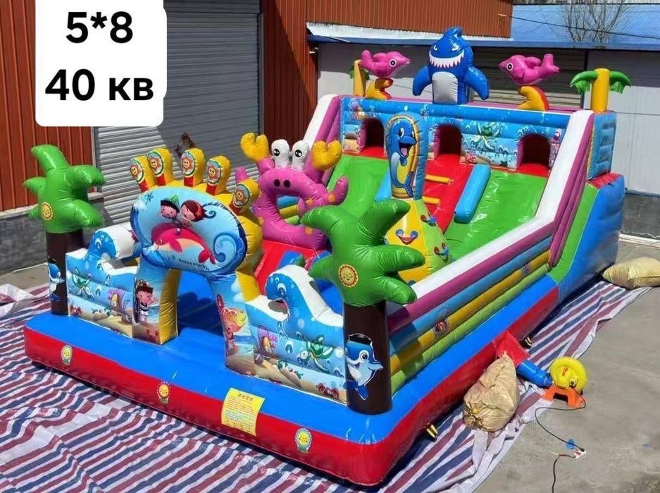 Надувной Батут новый рем комплект все